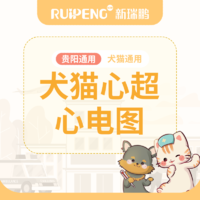 【贵阳】犬猫·心超+心电图 心超+心电图